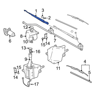Toyota OE - Right Wiper Arm