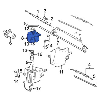 Toyota OE - Front Washer Fluid Reservoir