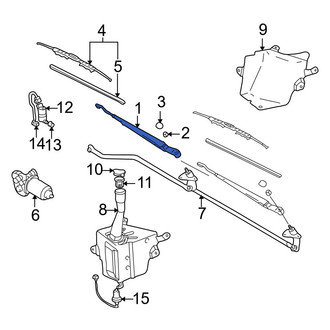 Toyota OE - Right Wiper Arm