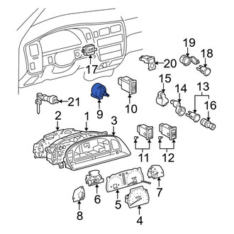Toyota OE - Instrument Panel Dimmer Switch