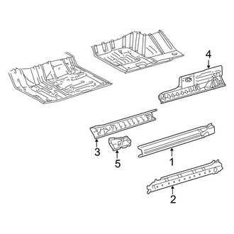 Toyota OE - Cab - Rocker (Base / Limited / Pre Runner / SR5 Xtracab)