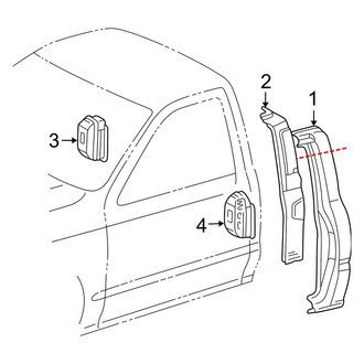 Toyota OE - Cab - Side Panel & Components (Base Regular Cab)