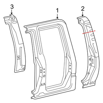 Toyota OE - Cab - Side Panel & Components (Double Cab)