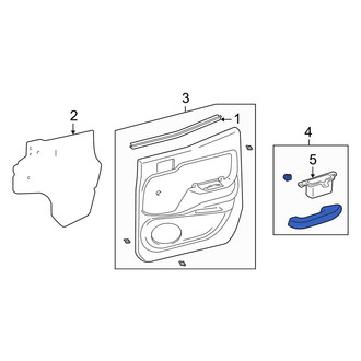 Toyota OE - Front Left Door Armrest