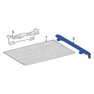 Toyota OE - Rear Truck Bed Floor Sill