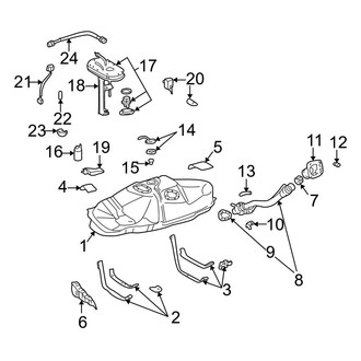 Toyota OE - Fuel System Components