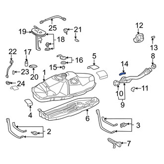 Toyota OE - Fuel Hose