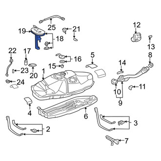 Toyota OE - Fuel Pump Tank Seal