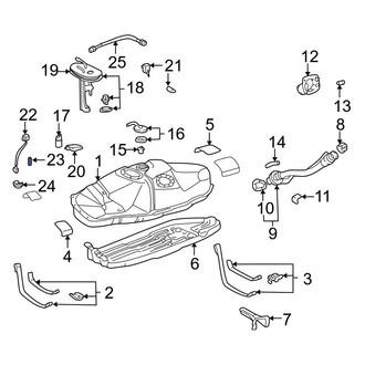 Toyota OE - Fuel Hose
