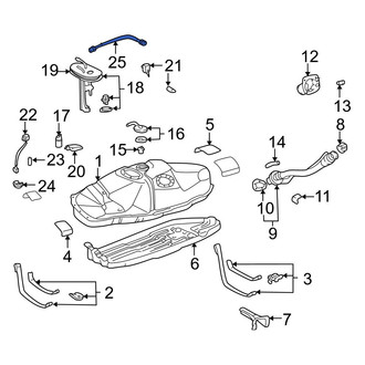Toyota OE - Fuel Hose