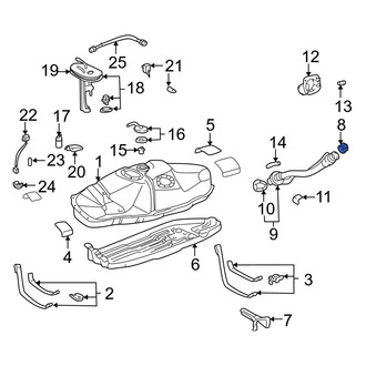 Toyota OE - Fuel Tank Cap