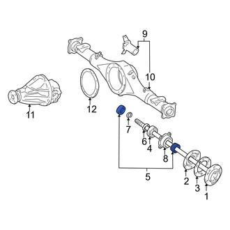 Toyota OE - Rear Drive Axle Shaft Seal