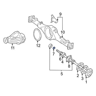 Toyota OE - Drive Axle Shaft Snap Ring