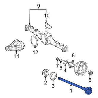 Toyota OE - Rear Drive Axle Shaft