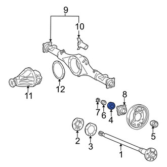 Toyota OE - Rear Drive Axle Shaft Bearing