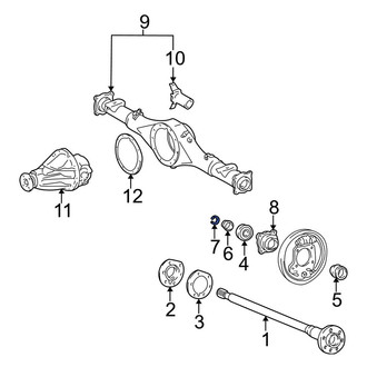 Toyota OE - Drive Axle Shaft Snap Ring