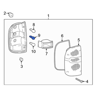 Toyota OE - Tail Light Bulb