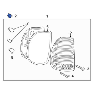 Toyota OE - Parking & Side Marker Light Grommet