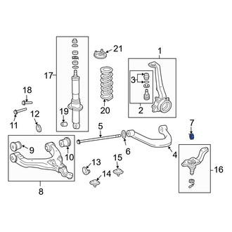 Toyota OE - Lateral Arm Nut