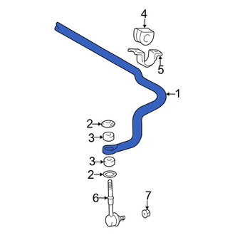 Toyota OE - Front Suspension Stabilizer Bar