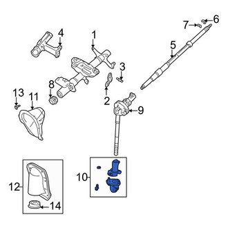 Toyota OE - Lower Steering Shaft Universal Joint