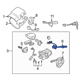 Toyota OE - Wiper Switch