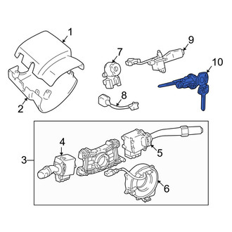 Toyota OE - Ignition Lock Cylinder