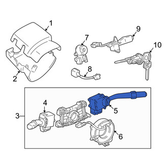 Toyota OE - Wiper Switch