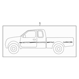 Toyota OE - Stripe Tape (Type 6), (SR5 4WD)
