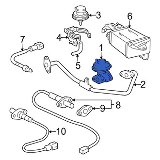 Toyota OE - Exhaust Gas Recirculation (EGR) Valve