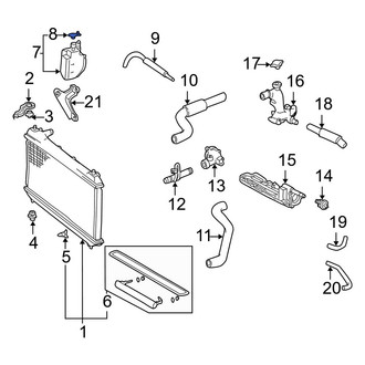 Toyota OE - Engine Coolant Reservoir Cap