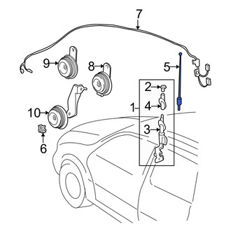 Toyota OE - Radio Antenna Mast