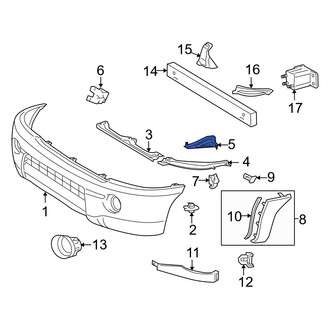 Toyota OE - Front Left Bumper Cover Bracket
