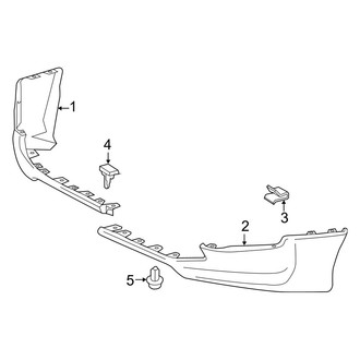 Toyota OE - Front Bumper - Spoiler (X-Runner)