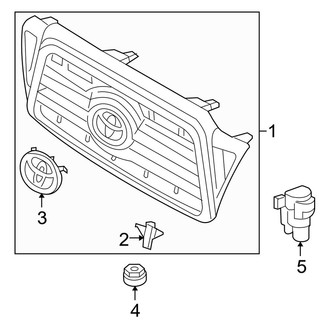 Toyota OE - Grille & Components