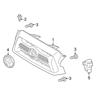 Toyota OE - Grille & Components