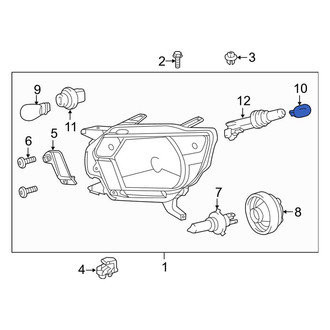 Toyota OE - Front Turn Signal Light Bulb