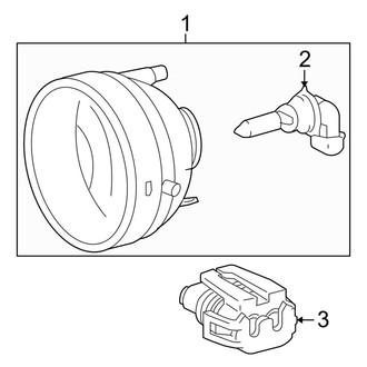 Toyota OE - Front Lamps - Fog Lamps