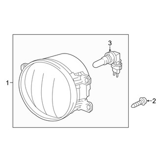 Toyota OE - Front Lamps - Fog Lamps