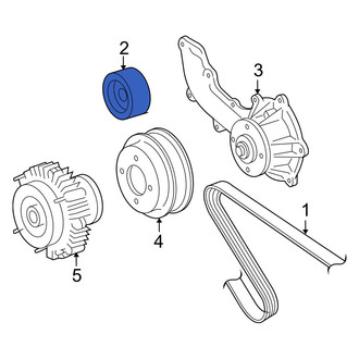 Toyota OE - Accessory Drive Belt Idler Pulley