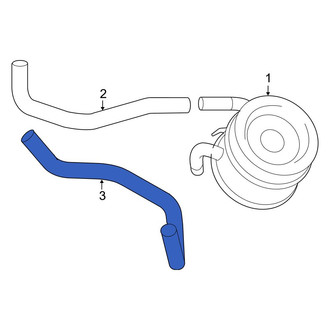 Toyota OE - HVAC Heater Hose