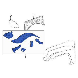 Toyota OE - Front Right Fender Apron