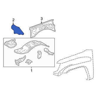 Toyota OE - Left Fender Apron Seal