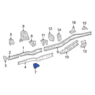 Toyota OE - Left Engine Mount Bracket