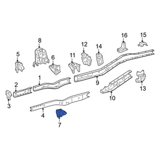 Toyota OE - Right Engine Mount Bracket