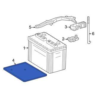 Toyota OE - Battery Tray
