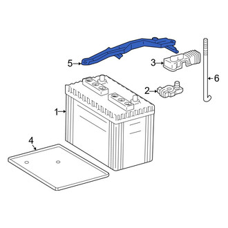 Toyota OE - Battery Hold Down