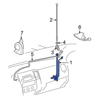 Toyota OE - Radio Antenna Assembly