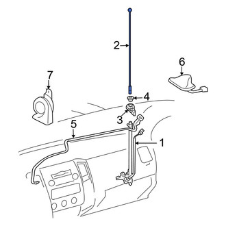 Toyota OE - Radio Antenna Mast