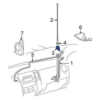 Toyota OE - Antenna Bezel